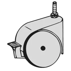 Accessoires voor medi-net multifunctionele tafels Lade - met beugelgreep, glijders, voor montage achteraf.